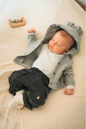 BAMBOOM CARDIGAN CON ORECCHIE ARMY