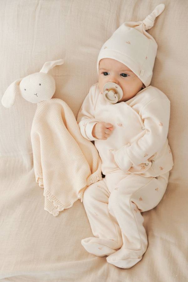 BAMBOOM DOUDOU CUDDLE TOY RABBIT PINK