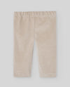 PAZ RODRIGUEZ COMPLETO CAMICIA+PANTALONE VELLUTO BEIGE