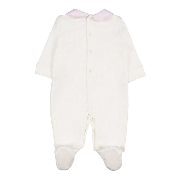 NANAN TUTINA COTONE ORGANICO BIANCA ROSA