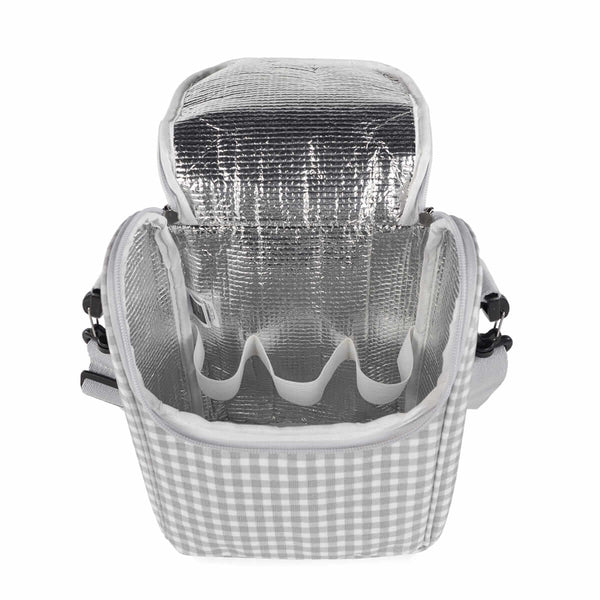 WALKING MUMBorsa Pappa I Love Vichy Grigio (IV)