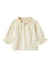 LIL ATELIER CAMICIA TRAFORATA CON COLLO ARRICCIATO