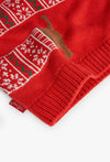 BOBOLI Maglione maglieria "cucciolo" unisex ROSSO