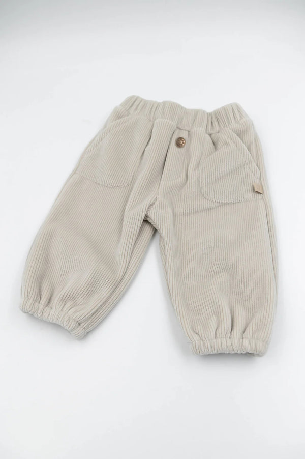 BAMBOOM Pants worker con tasche ampie - SKY GREY 352