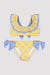 YSABEL MORA Bikini da bambina con volant e fiocchi, stampa tartaruga 95150