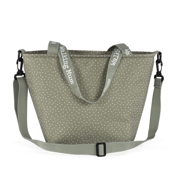WALKING MUM Borsa Termica Pois Poppy Muschio