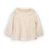 BAMBOOM Camicia con colletto ampia - WARM WHITE 345