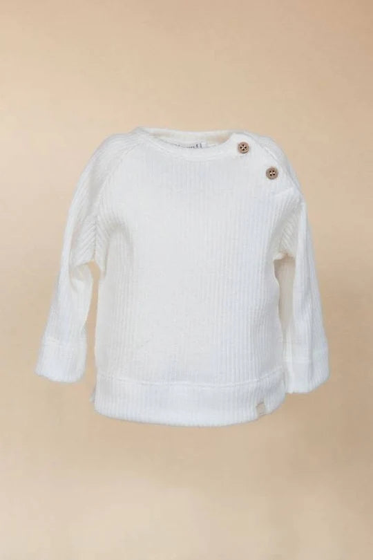 BAMBOOM T-SHIRT APERTURA RAGLAN OFF WHITE
