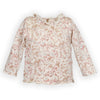 BAMBOOM Shirt con colletto volant - PRINT AUTUMN FOREST 342