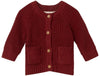 LIL ATELIER CARDIGAN spiced apple