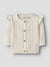 LIL ATELIER CARDIGAN COCONUT MILK