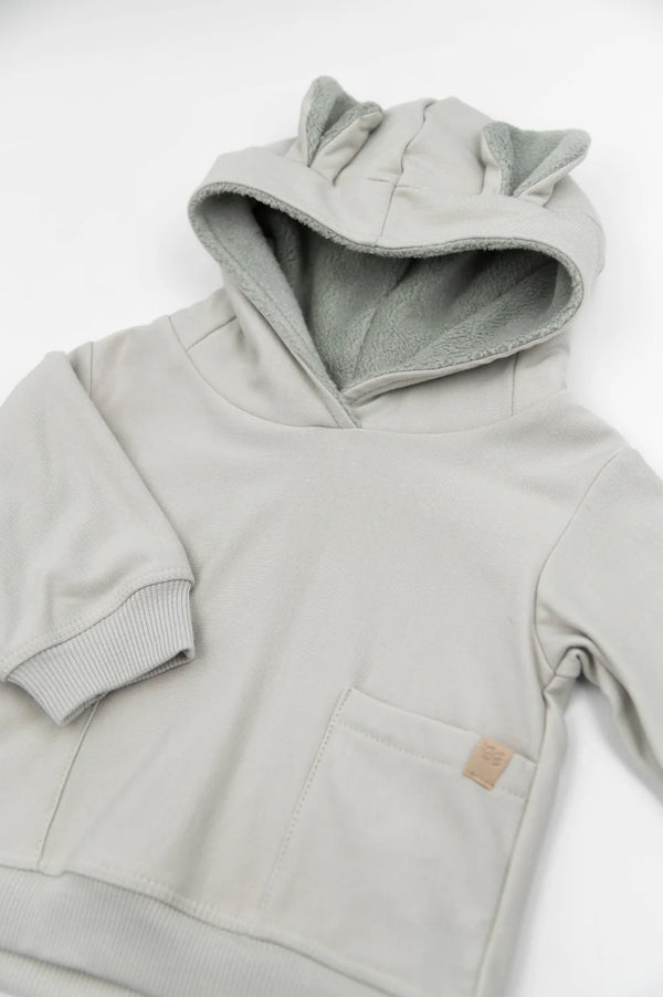 BAMBOOM Maglia Hoodie con orecchie - SKY GREY 352