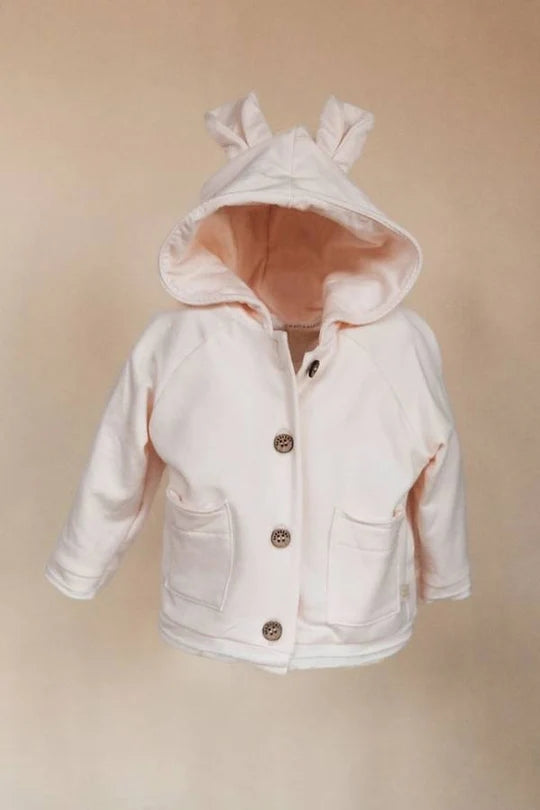 BAMBOOM CARDIGAN CON ORECCHIE SOFT PINK