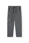 BOBOLI PANTALONE GRIGIO CON TASCONI LATERALI 502063