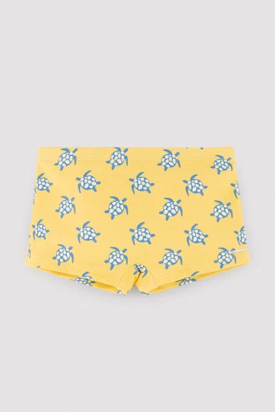 YSABEL MORA COSTUME da bagno boxer da bambino con stampa TARTARUGHE 93083