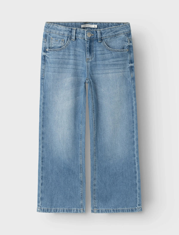 NAME IT JEANS WIDE MEDIUM BLUE DENIM