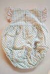 BABYGI PAGLIACCETTO VICHY VERDE PI47G