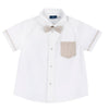CHICCO CAMICIA MANICHE CORTE CON PAPILLON