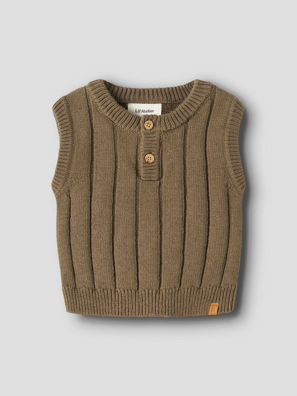 LIL ATELIER GILET kangaroo