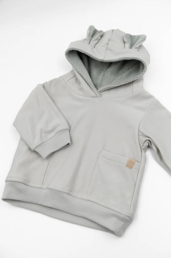 BAMBOOM Maglia Hoodie con orecchie - SKY GREY 352
