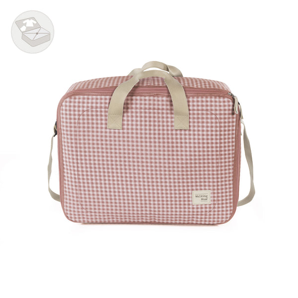 WALKING MUM VALIGIA I LOVE VICHY ROSA