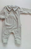 BAMBOOM TUTINA BIMBO CON COLLETTO ELEGANTE MOSS GREY