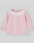 PAZ RODRIGUEZ COMPLETO 100% LANA COLLO ROUCHES ROSA