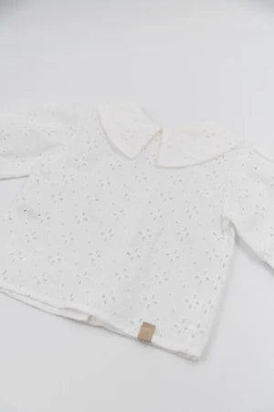 BAMBOOM CAMICIA SAN GALLO BIANCA