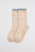 YSABEL MORA CALZINI ANTISCIVOLO BEIGE MACULATI 32582