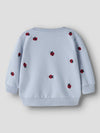 NAME IT TUTA AZZURRA CON COCCINELLE RICAMATE