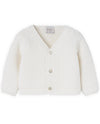 PAZ RODRIGUEZ CARDIGAN IN LANA PANNA "ESENCIAL"