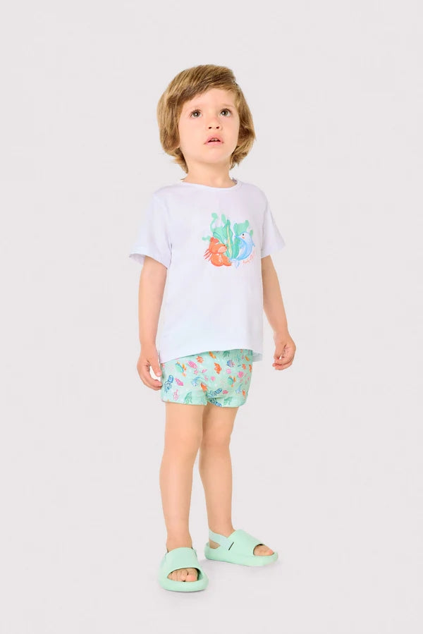 YSABEL MORA COMPLETO MAGLIA+COSTUME97095 ANIMALI MARINI
