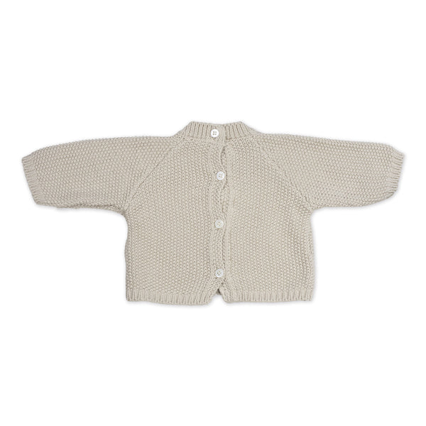 PASITO A PASITO SET MAGLIA IN TRICOT + CULOTTE + BODY BAMBULA BEIGE 0-1 MESE