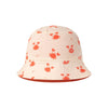 SWIMESSENTIAL Cappello da sole reversibile - Beige/Rosso - Crabby