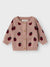LIL ATELIER CARDIGAN MISTY ROSE