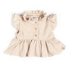 BAMBOOM CAMICIA DOTS ALMOND CREAM 1103