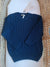 MAGLIFICIO DI VERONA MAGLIA TRECCE BLU