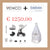 SET CULLA EVOLUTIVA MARILYN BEBEX COMPLETA DI TESSILE+ TRIO VENICCI CLARO VANILLA CON THIAGO NERO