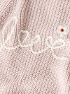 LIL ATELIER MAGLIA LOVE HUSHED VIOLET