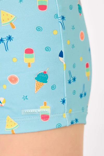 YSABEL MORA COSTUME da bagno boxer da bambino con stampa GELATI 93086