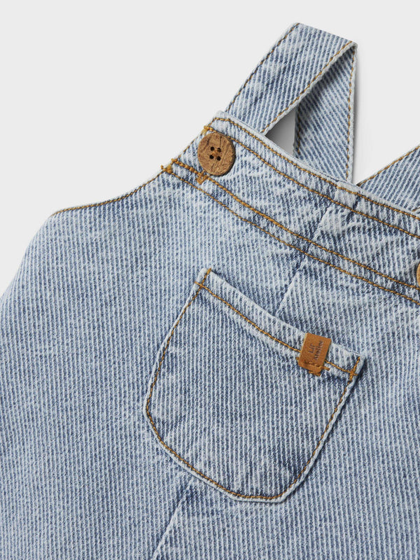 LIL ATELIER SALOPETTE MEDIUM BLUE DENIM
