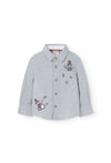 BOBOLI CAMICIA GRIGIO CHIARO