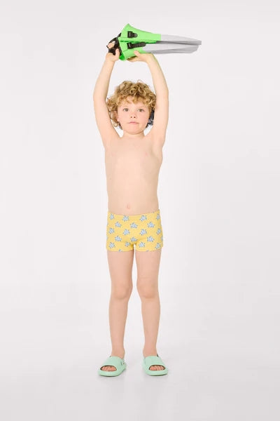 YSABEL MORA COSTUME da bagno boxer da bambino con stampa TARTARUGHE 93083