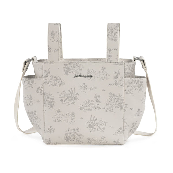 PASITO A PASITO BORSA CROSSBODY TOILE DE JOUY CREAM