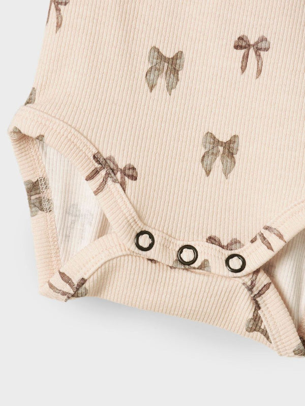 LIL ATELIER BODY SILVER PEONY /BOW