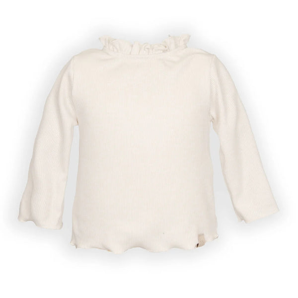 BAMBOOM Shirt con colletto volant - WARM WHITE 345