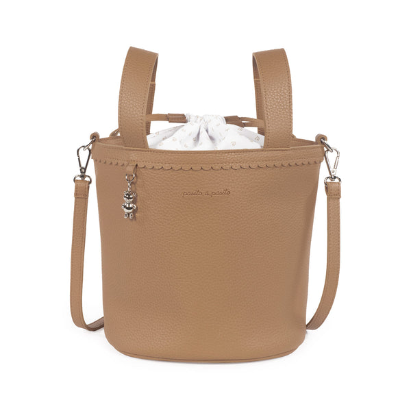 PASITO A PASITO BUCKET BAG ICON CARAMEL