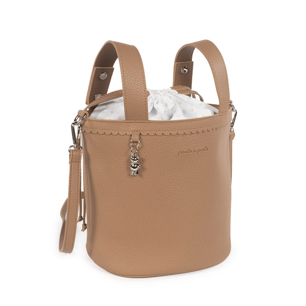 PASITO A PASITO BUCKET BAG ICON CARAMEL