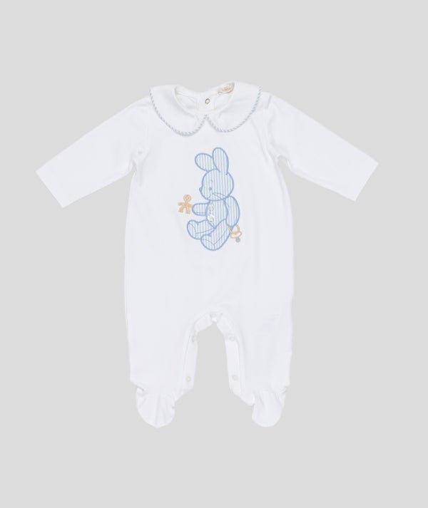 LE BEBè LBB5260 TUTINA NEONATO BIANCA AZZURRA