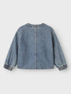 LIL ATELIER camicia Medium Blue Denim